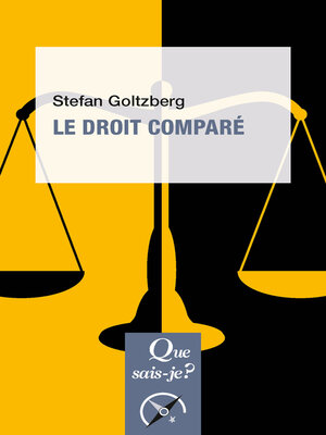 cover image of Le Droit comparé